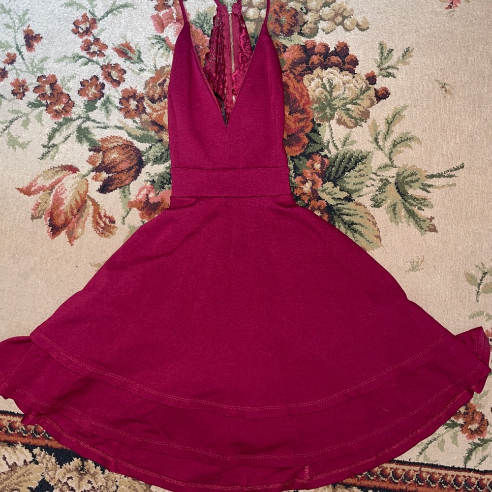 Windsor burgundy dress